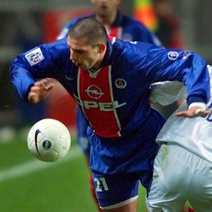 Bruno Rodriguez im Spiel von Paris Saint-Germain gegen Olympique Lyon.