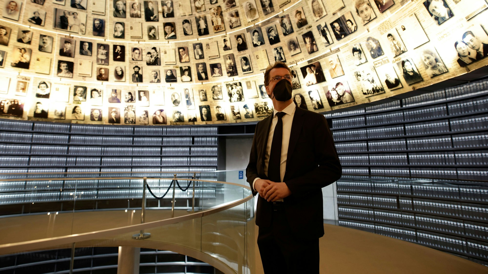 Ministerpräsident Wüst besuchte die israelische Holocaust-Gedenkstätte Yad Vashem in Jerusalem.