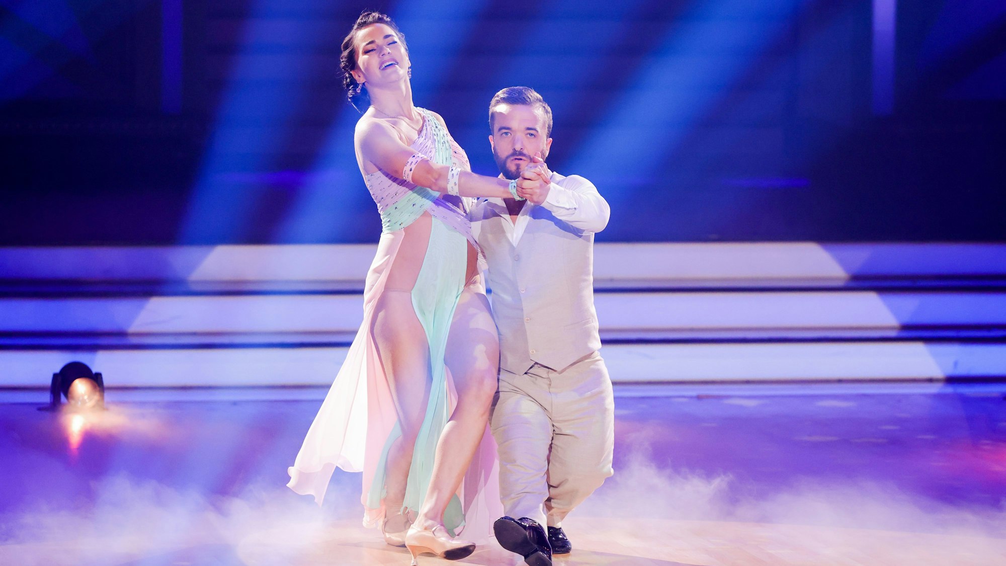 Mathias Mester und Renata Lusin tanzen in der RTL-Tanzshow „Let’s Dance“.