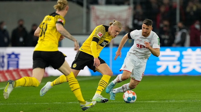 Salih Özcan spielt mit dem 1. FC Köln gegen Erling Haaland und Borussia Dortmund.