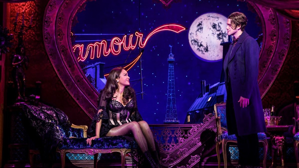 Szene aus dem Musical Moulin Rouge.