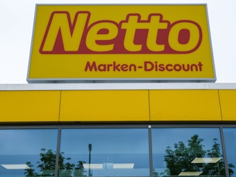 Eine Filiale des Marken-Discounter Netto in Marzahn-Hellersdorf.