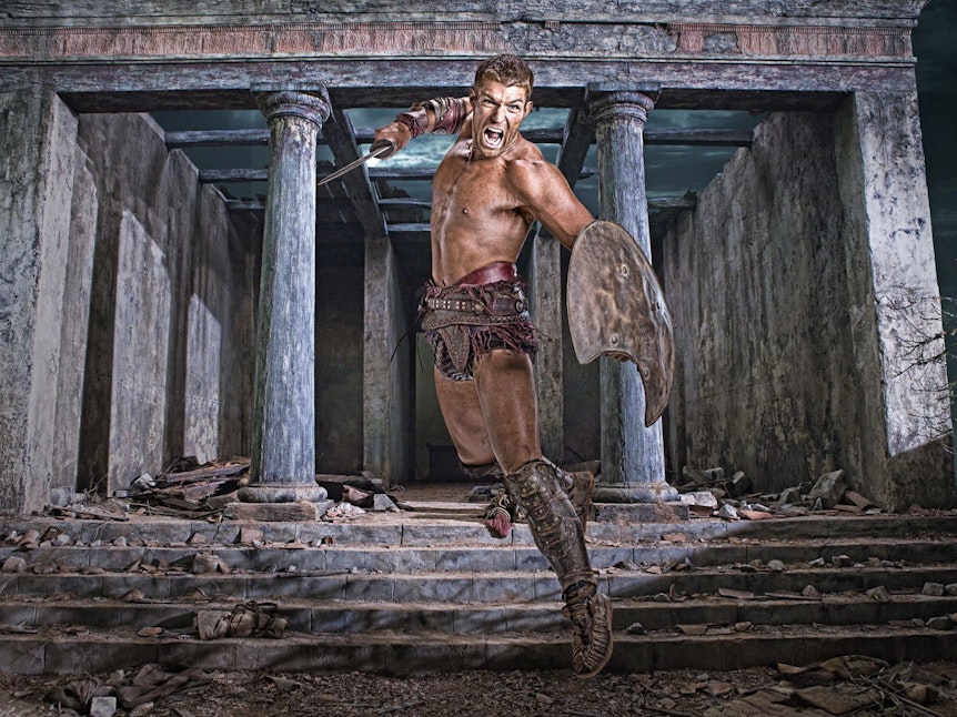Historische Serien wie „Spartacus“ stellen das antike Rom dar.