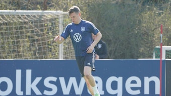 Matthias Ginter beim Training der Deutschen Nationalmannschaft in Frankfurt am 23 März 2022.
