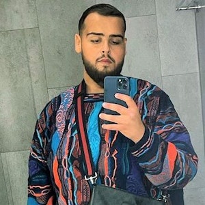 Der Rapper Fat Comedy auf einem Foto, das er im November 2021 auf seinem Instagram-Account veröffentlichte.