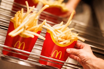McDonald‘s hat derzeit mit Lieferengpässen zu rechnen.