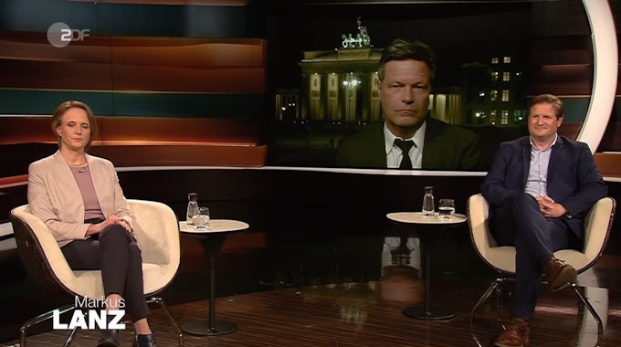 Robert Habeck in der ZDF-Sendung Markus Lanz von Donnerstagabend (31. März 2022).