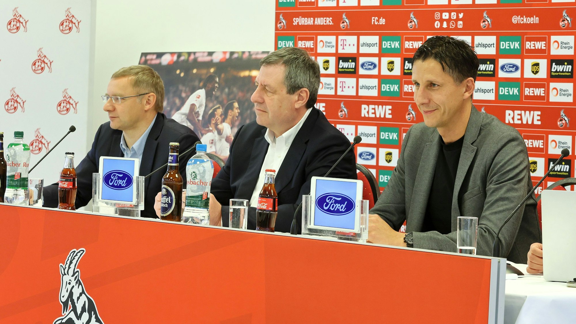Christian Keller wird beim 1. FC Köln vorgestellt.
