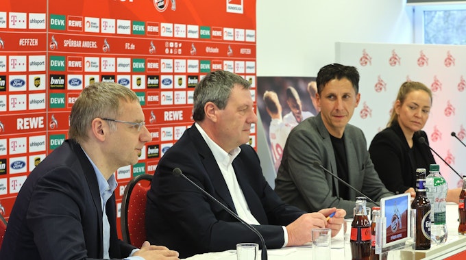 Christian Keller wird beim 1. FC Köln vorgestellt.