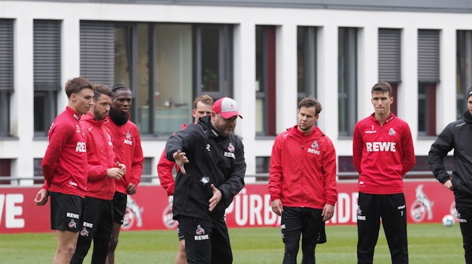 Steffen Baumgart bereitet den 1. FC auf Mainz 05 vor.