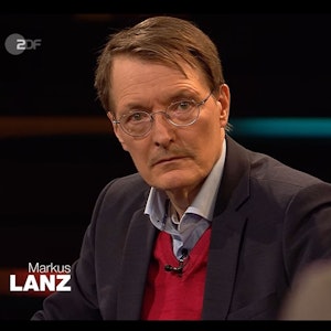 Karl Lauterbach bei Markus Lanz in der Sendung am Dienstagabend (5. April).