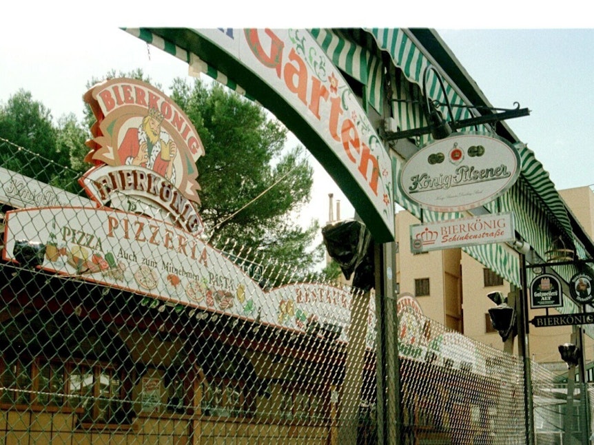 Der „Bierkönig“ auf Mallorca 1997 – kurz nach dem Tod von Besitzer Manfred Meisel.