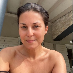Sat.1-„Frühstücksfernsehen“-Moderatorin Vanessa Blumhagen zeigt viel Haut auf Instagram. Das Foto postete sie am 26. September auf Instagram.