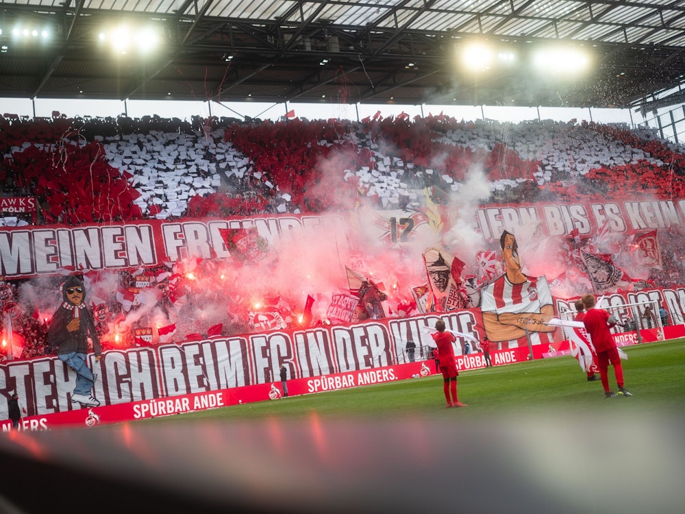 FC-Ultras zeigen beeindruckende Choreo gegen Mainz 05.