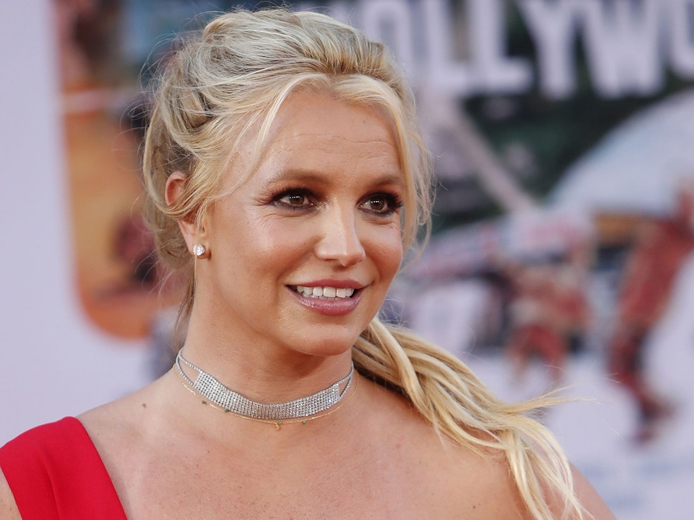 US-Popstar Britney Spears kommt zur Premiere des Films „Once Upon a Time in Hollywood“ in das TCL Chinese Theater IMAX.