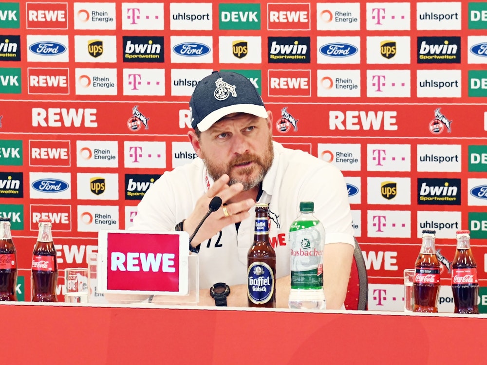 Steffen Baumgart spricht über seine FC-Zukunft.