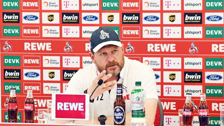 Steffen Baumgart spricht über seine FC-Zukunft.