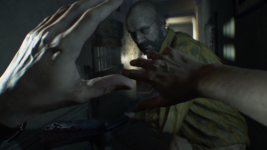 „Resident Evil 7“ gehört auch zu den besten PS4-Spielen mit VR-Brille.