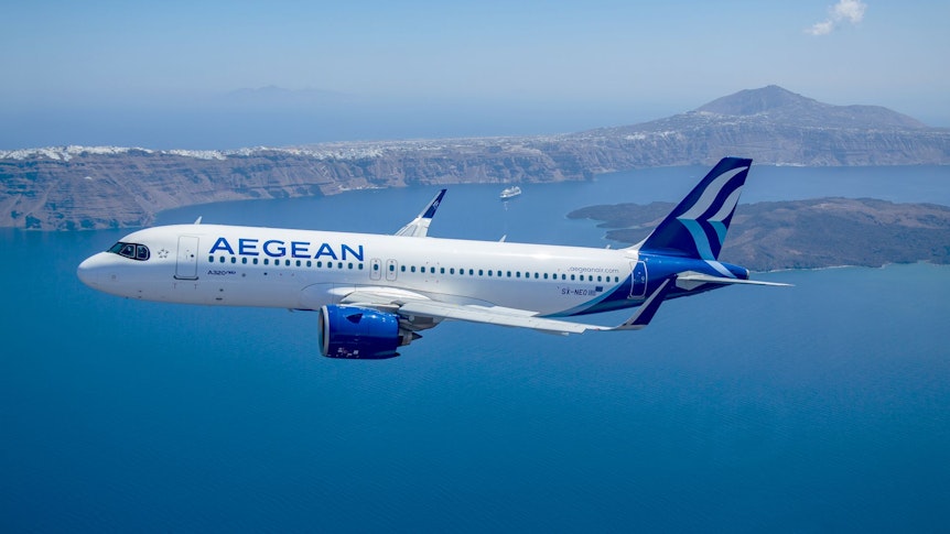 Ab Sommer fliegt die griechische Aegean wieder ab Köln/Bonn in die griechische Hauptstadt Athen. Eingesetzt wird dabei ein Airbus A320.