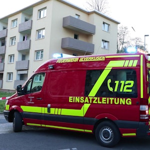 Feuerwehreinsatz in Leverkusen am 22. April