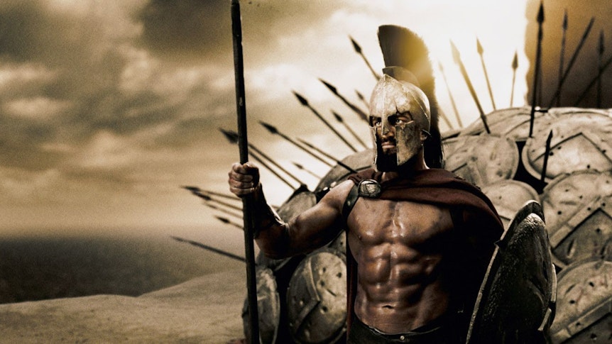 Historische Filme wie „300“ stellen bedeutende Schlachten der Antike dar.