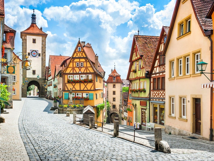 Rothenburg ob der Tauber besitzt eine der schönsten Altstädte Deutschlands.