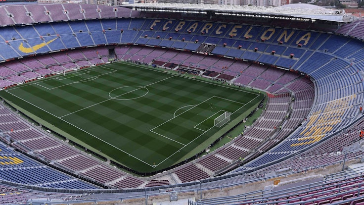 Das Camp Nou in Barcelona.
