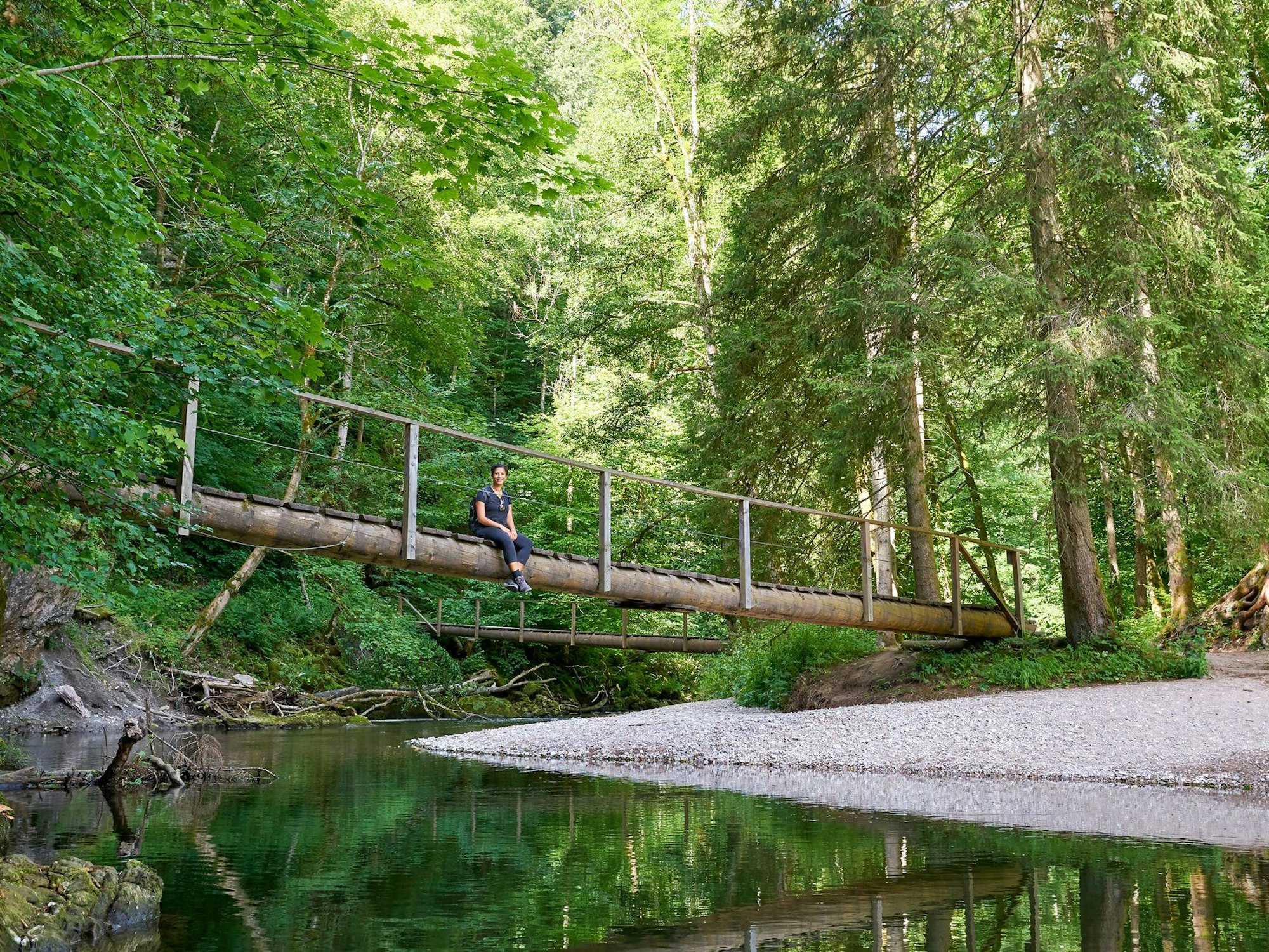 Wer im Schwarzwald wandern möchte, sollte sich die Wutachschlucht nicht entgehen lassen.