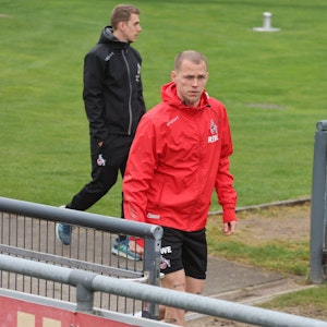 Ondrej Duda kommt vom Training des 1. FC Köln.