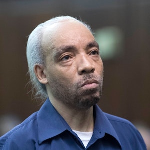 Nathaniel Glover aka Kidd Creole am 3. August 2017 vor einem Gericht in New York.