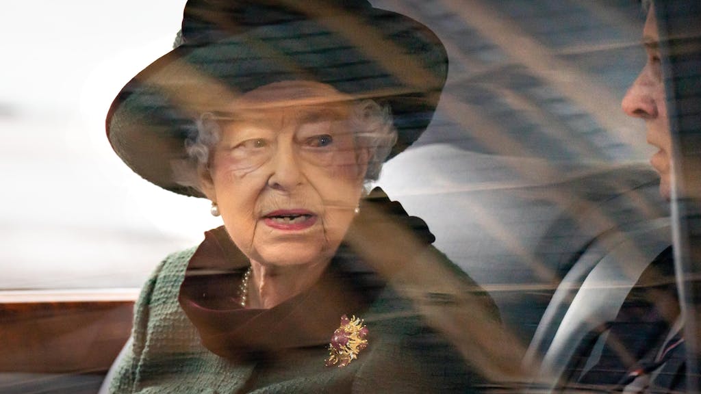 Die britische Königin Elizabeth II. hier am 29. März 2022