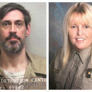 Die vom die vom U.S. Marshals Service und dem Lauderdale County Sheriff's Office zur Verfügung gestellte undatierte Bildkombo zeigt den Häftling Casey White (l) und die Justizvollzugsbeamtin Vicky White.