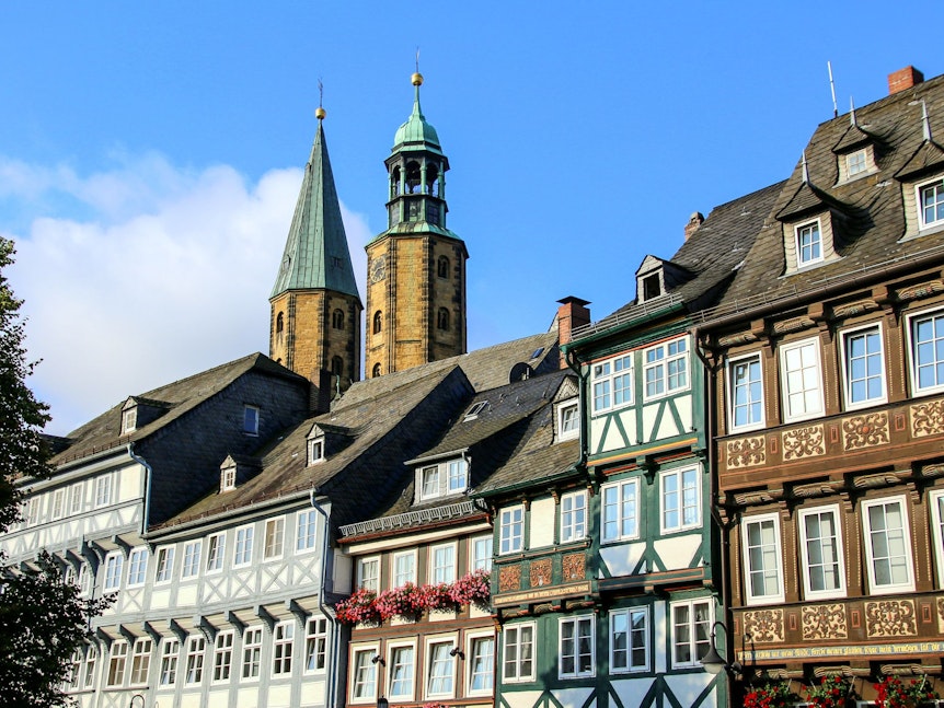 Ein Tagesausflug nach Goslar lohnt sich aufgrund der hübschen Altstadt.