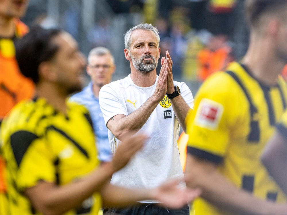 Nicht mehr Trainer bei Borussia Dortmund: Marco Rose.