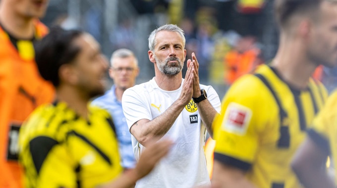 Offenbar auch nächste Saison Trainer bei Borussia Dortmund: Marco Rose.