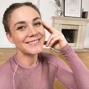 Alina Merkau hat das Selfie am 21. JANUAR 2021 auf ihrem Instagram-Kanal hochgeladen. Foto: instagram.com/alinamerkau