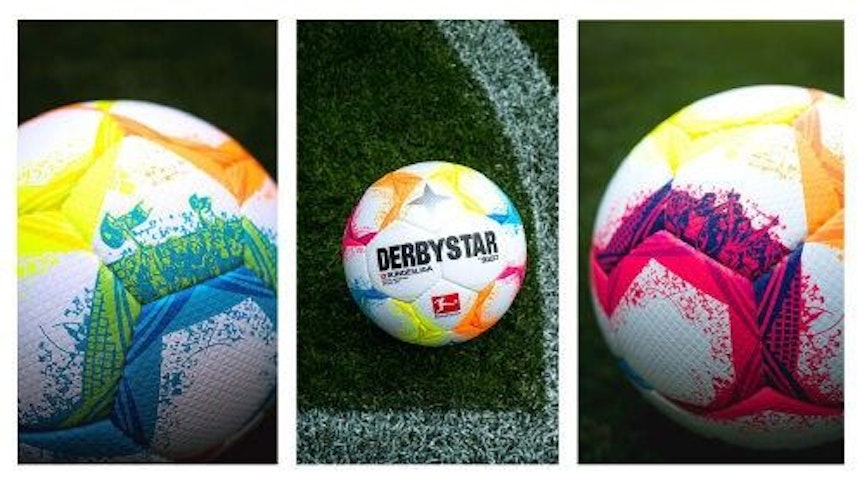 Der neue Bundesliga-Spielball auf ersten Presse-Fotos der DFL