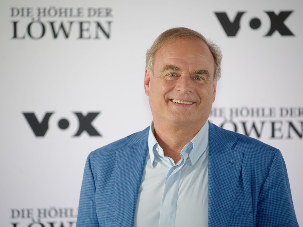 Georg Kofler lachte bei einem Fototermin von der Vox-Show „Die Höhle der Löwen“ im August 2020 in die Kamera.