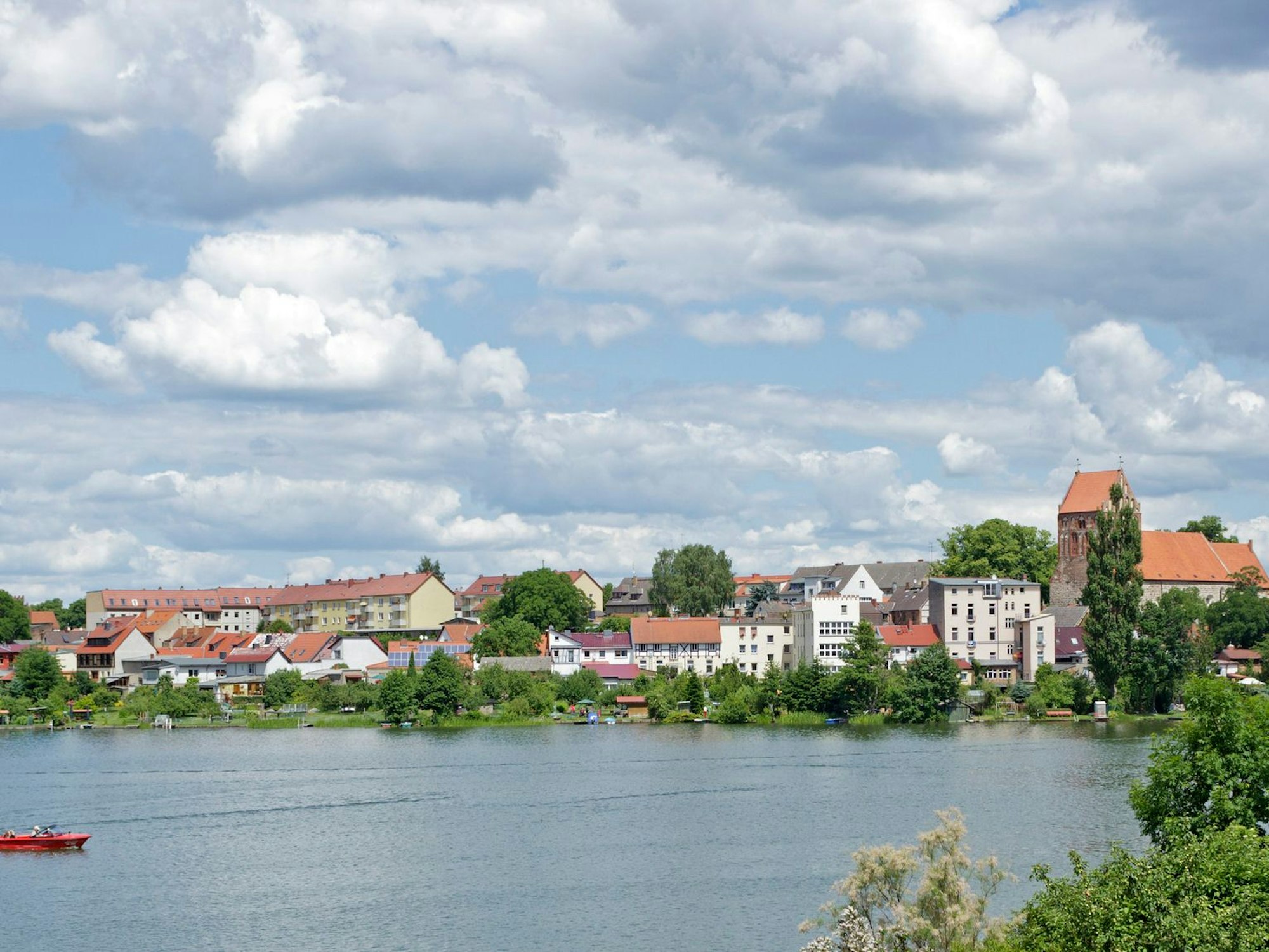 Die Stadt Lychen in der Uckermark ist ein beliebtes Ausflugsziel.