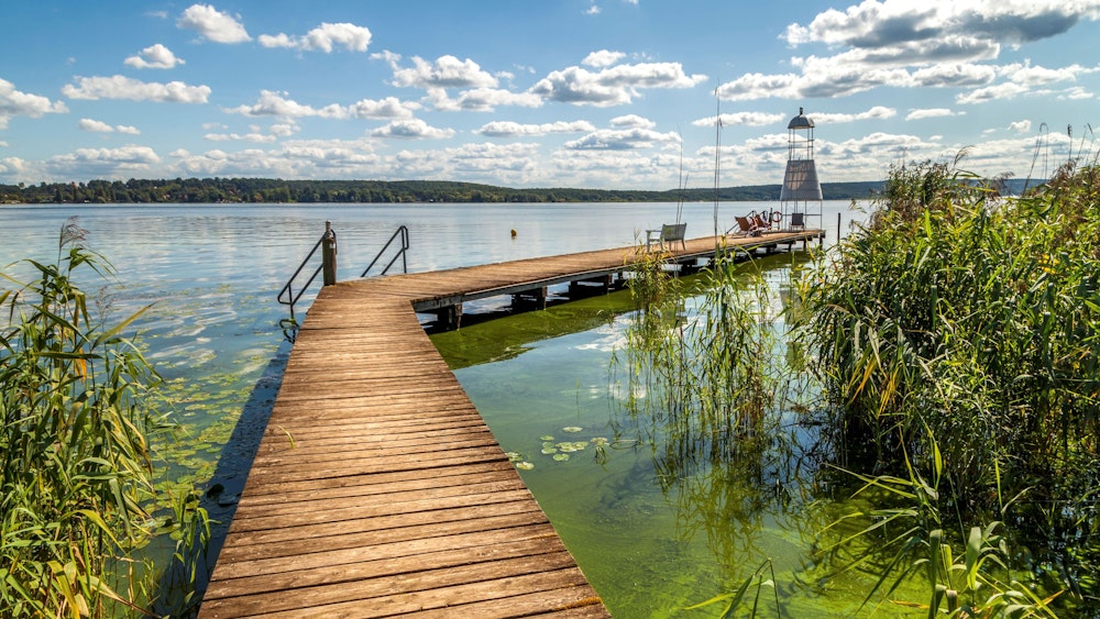 Der Schielowsee in Brandenburg eignet sich perfekt als Ziel für einen Tagesausflug.