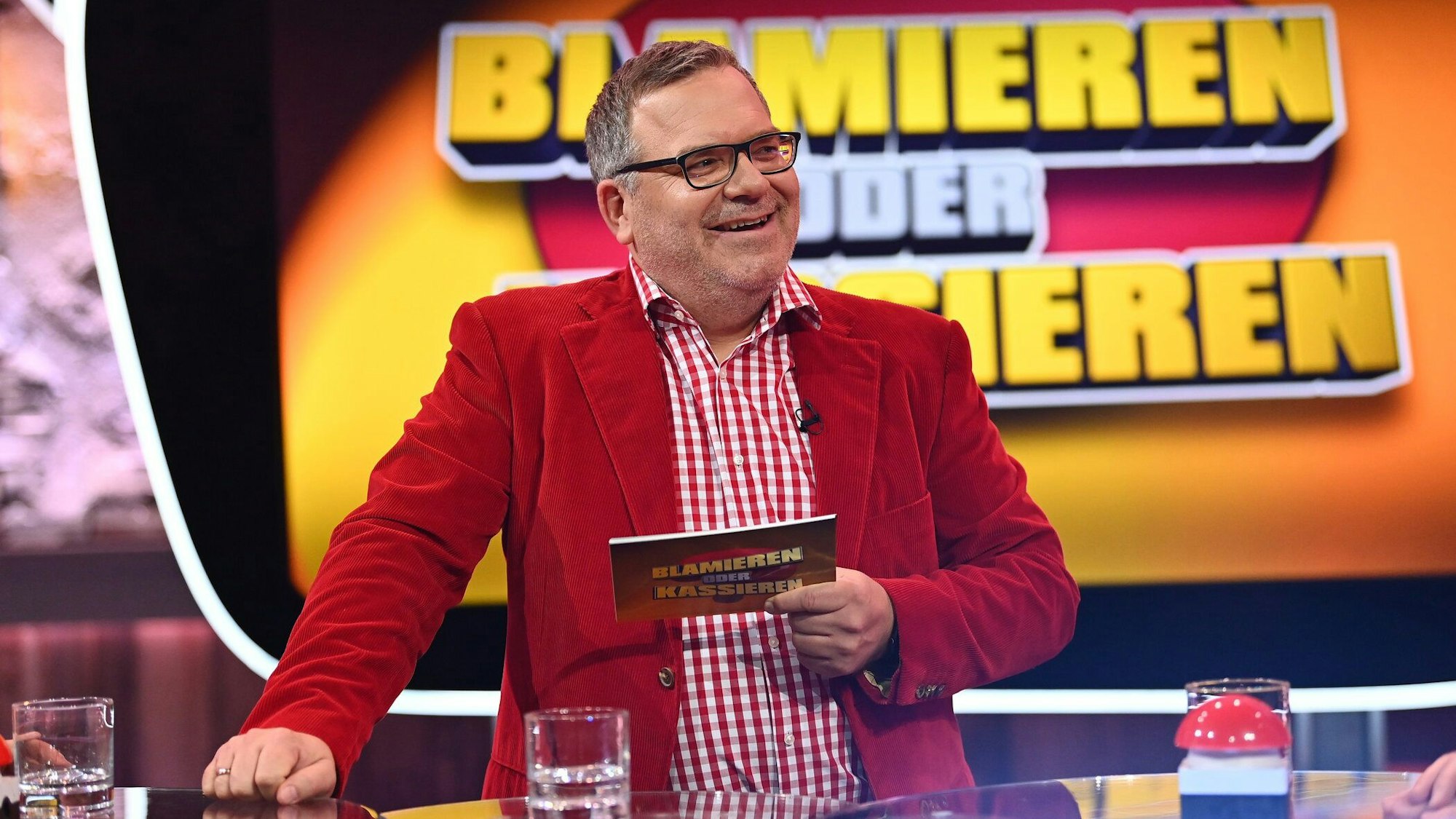 ProSieben zeigt „Blamieren oder Kassieren?“ als eigene Show. Das undatierte Foto zeigt Show-Moderator Elton.
