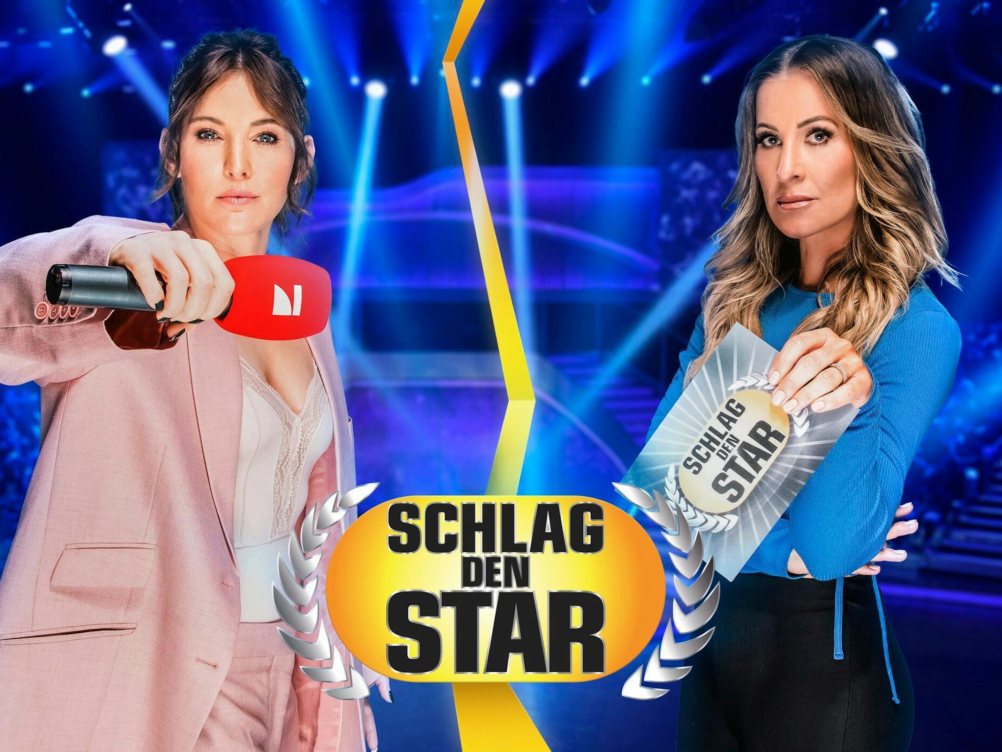 Am Samstag, 04. Juni, um 20:15 Uhr, treten Moderatorin Jeannine Michaelsen und Moderatorin Charlotte Würdig bei „Schlag den Star“ gegeneinander an.