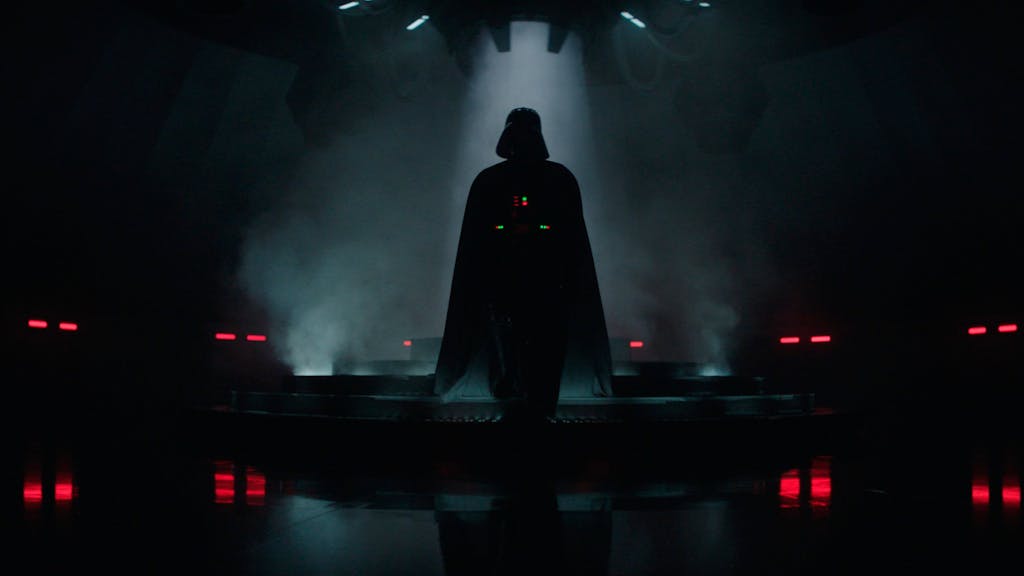Das Foto zeigt Hayden Christensen als Darth Vader in der Serie „Obi-Wan Kenobi“ (Disney+).