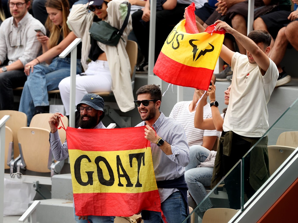 Fans feiern Rafael Nadal als GOAT