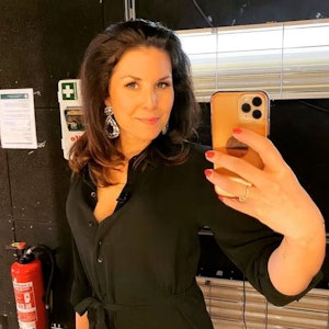Sat.1-Frühstücksfernsehen-Moderatorin Vanessa Blumhagen, hier auf einem Selfie vom 7. Juni 2021, hat ihre Fans mal wieder mit einem Outfit begeistert.