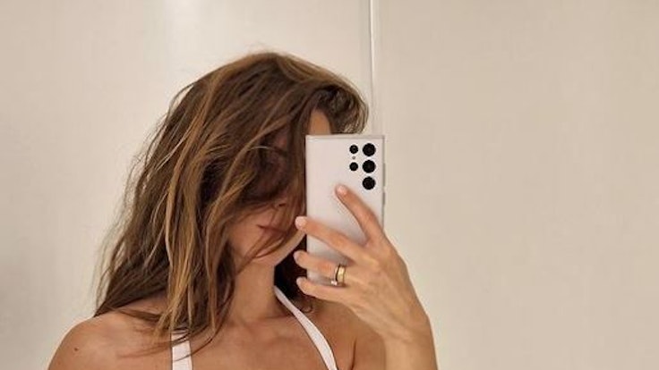 Vanessa Mai im Bikini auf einem Instagram-Selfie vom 7.6.2022