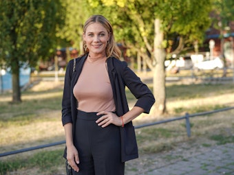 Die Moderatorin des Sat.1-„Frühstücksfernsehen“ Alina Merkau, hier 2018, hat ihre Fans mit einem Instagram-Posting begeistert.