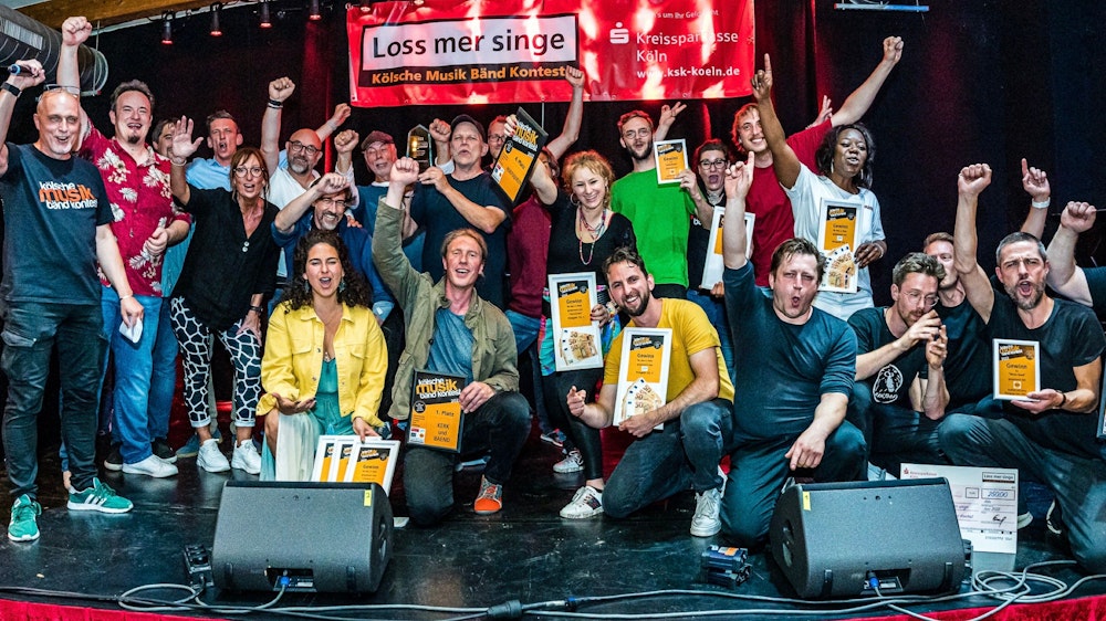 Gewinner des kölschen Musik Bänd Kontest 2022 in de Alteburg.