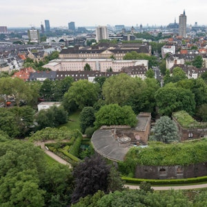 Das Fort X in Köln, aufgenommen 2017.