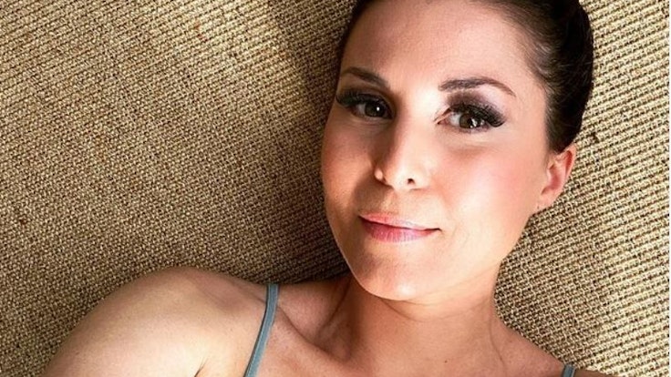 Selfie von Sat.1-„Frühstücksfernsehen“-Promi-Expertin Vanessa Blumhagen, das sie am 22. April 2021 auf ihrem Instagram-Kanal gepostet hat.